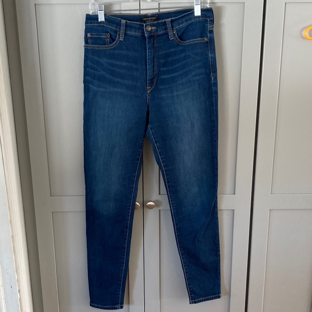 Banana Republic High Rise Skinny Jeans